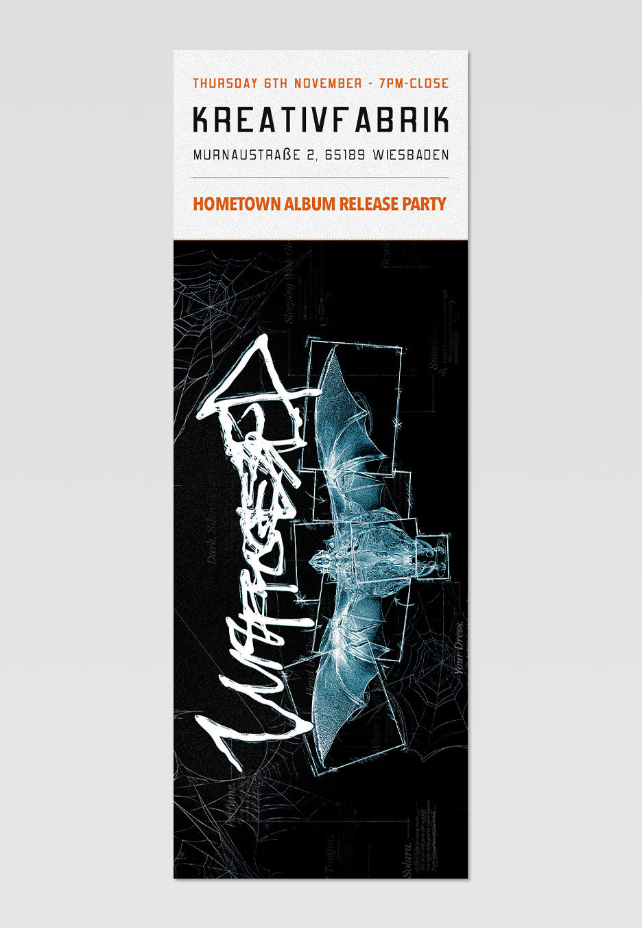 Unprocessed - Album Release Party (Hometown) - Ticket + CD + Vinyl
